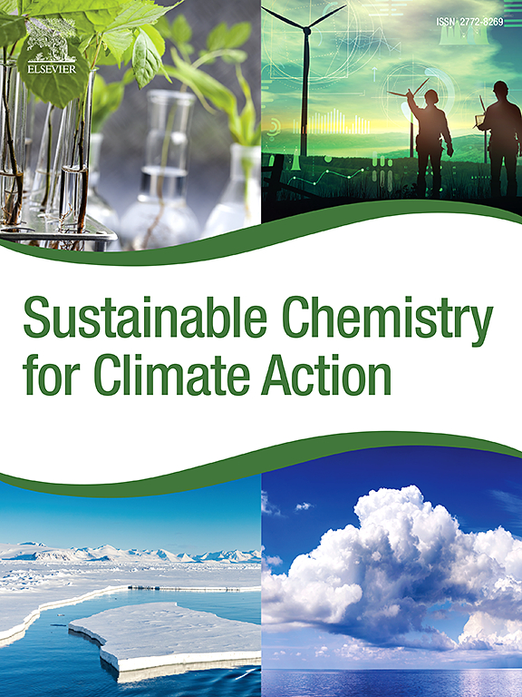 Go to journal home page - Sustainable Chemistry for Climate Action